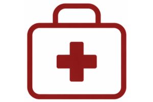 Icon medizinische Behandlung und Pflegekosten